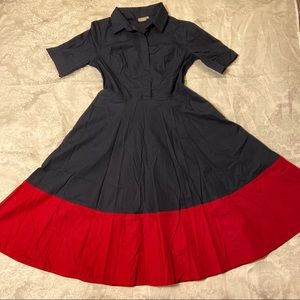 Fit & Flare 50’s dress
